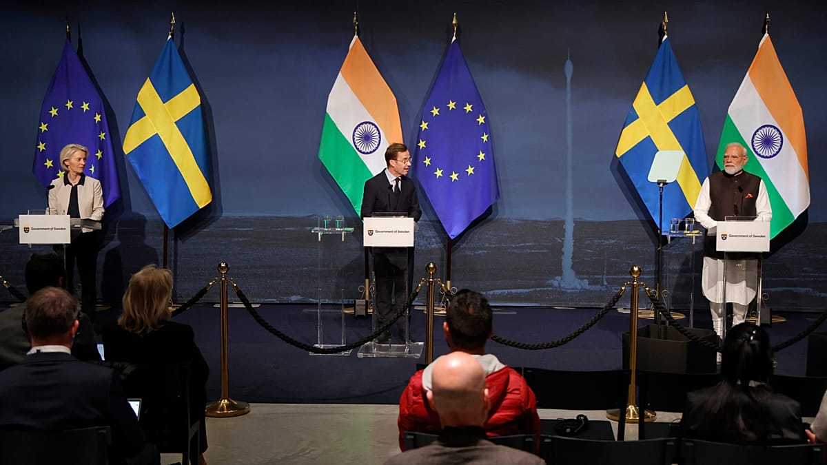 Modi in Sweden: Von der Leyen lauds ‘new era’ in EU-India relations