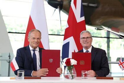 UK and Poland sign ‘major’ defence treaty