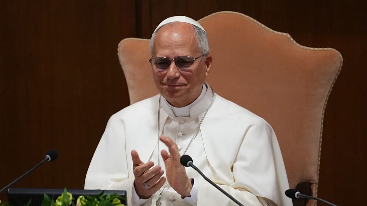 Pope Leo vs AI: Tech arms race endangers humanity, Pontiff says