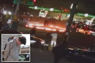 Reckless driver who allegedly spun around in BMW during viral, fiery NYC car meet-up is busted: cops