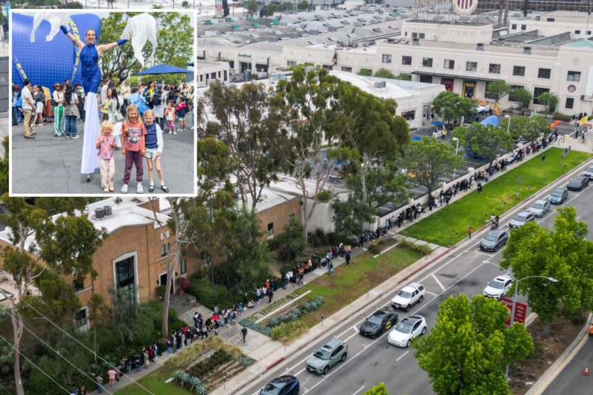 Mariachi and meatballs as hundreds turn out for grand opening of Culver City IKEA