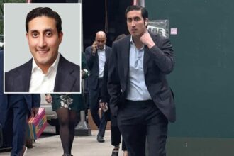 Exclusive | Ex-JPMorgan banker spotted in NYC street-fashion vid before bizarre sex-harass claims — as his dad addresses scandalous lawsuit