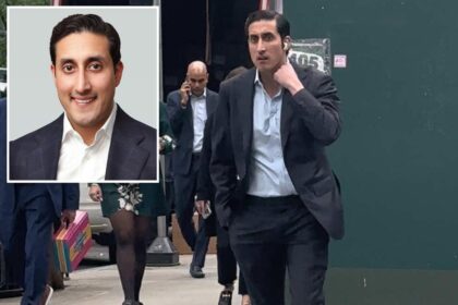 Exclusive | Ex-JPMorgan banker spotted in NYC street-fashion vid before bizarre sex-harass claims — as his dad addresses scandalous lawsuit