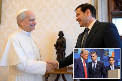 Rubio preps for ‘frank’ chat with Pope Leo XIV amid Vatican friction with Trump