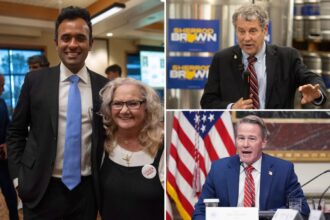 Vivek Ramaswamy wins GOP primary for Ohio governor, Brown notches Dem nod to face Husted for Senate seat