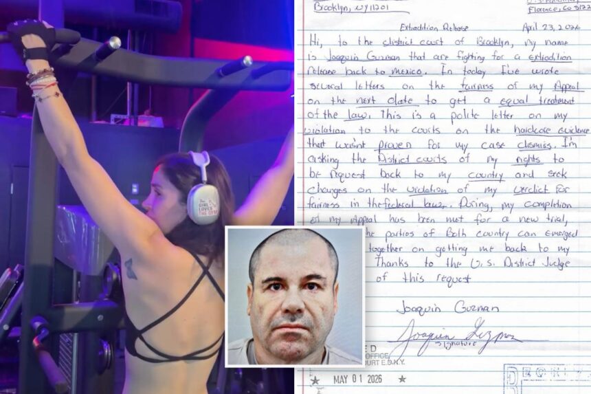 El Chapo’s wife shares peek into private life after judge nixes her drug-lord hubby’s bizarre pleas