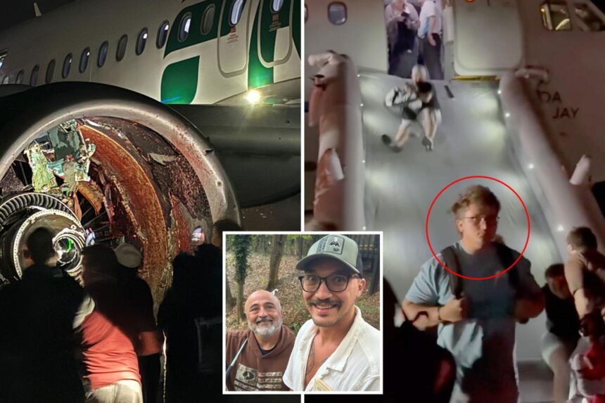 Exclusive | LA-bound family on horror flight reveals gruesome moment plane struck person