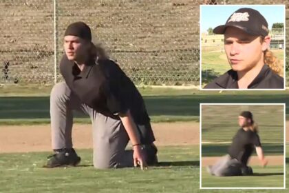 Little League umpire goes viral for insane antics on the field