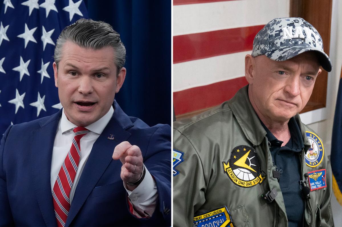 Hegseth says Pentagon will review Mark Kelly’s public statements about classified briefing amid ongoing feud