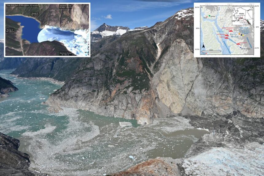 Alaska landslide unleashed one of the largest tsunamis ever recorded, new study shows