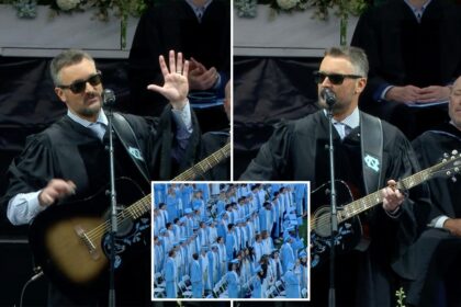Eric Church delivers ‘greatest commencement speech ever’ in viral address to University of North Carolina graduates