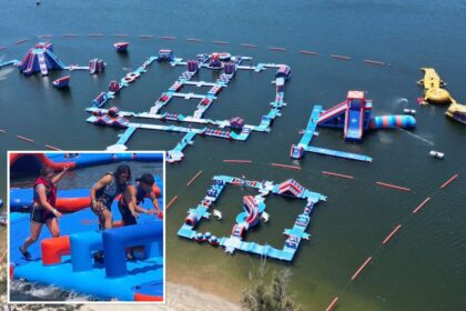 Largest inflatable water park in North America plans new upgrades for California reopening