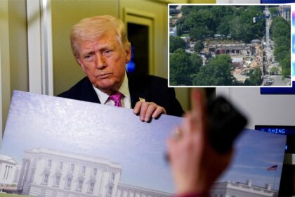 Trump’s White House ballroom funding in jeopardy after Senate ruling, Democrats say