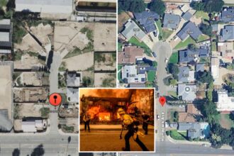 Google Maps slammed for hiding brutal reality of LA fires ahead of elections