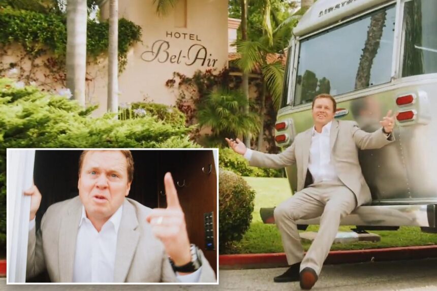 Spencer Pratt channels Will Smith for ‘fresh’ new campaign ad at Hotel Bel-Air
