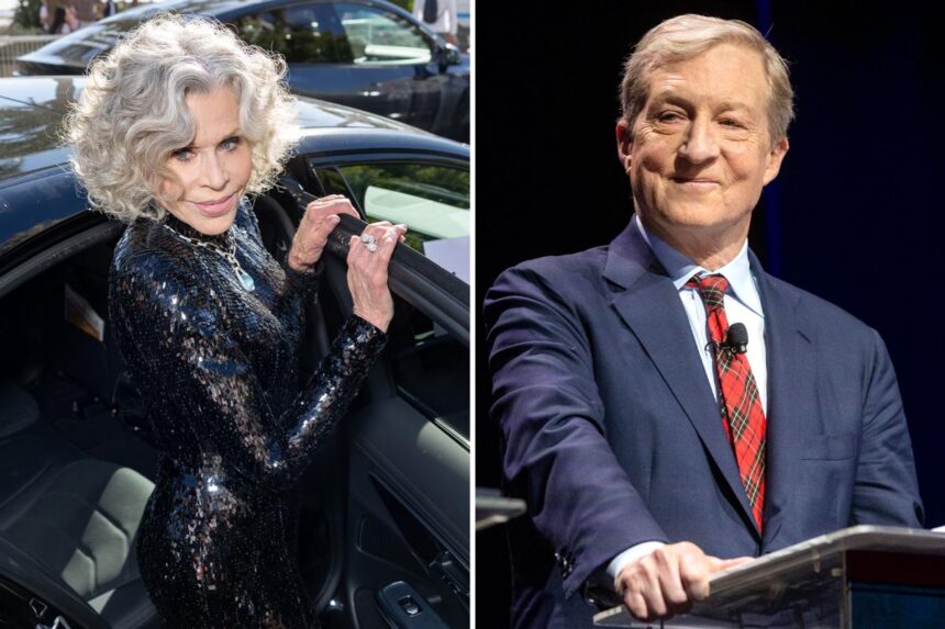 Exclusive | Tom Steyer shelled out 0K to Jane Fonda PAC before landing her endorsement