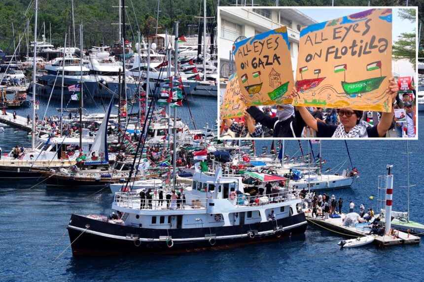 California activists part of flotilla deported for trying to enter Gaza
