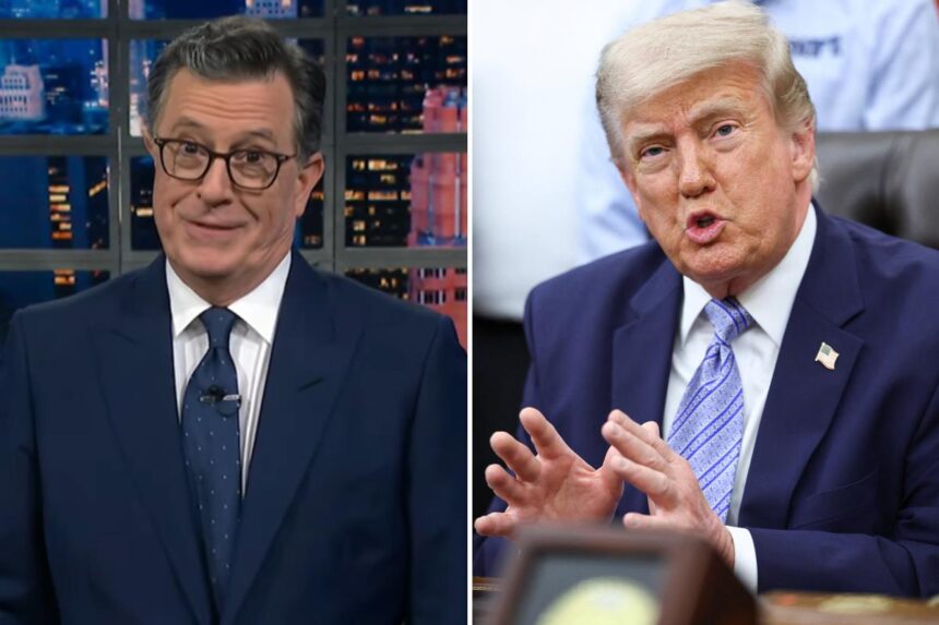 Trump takes victory lap as Stephen Colbert wraps up final ‘Late Show’ episode: ‘Finally finished’
