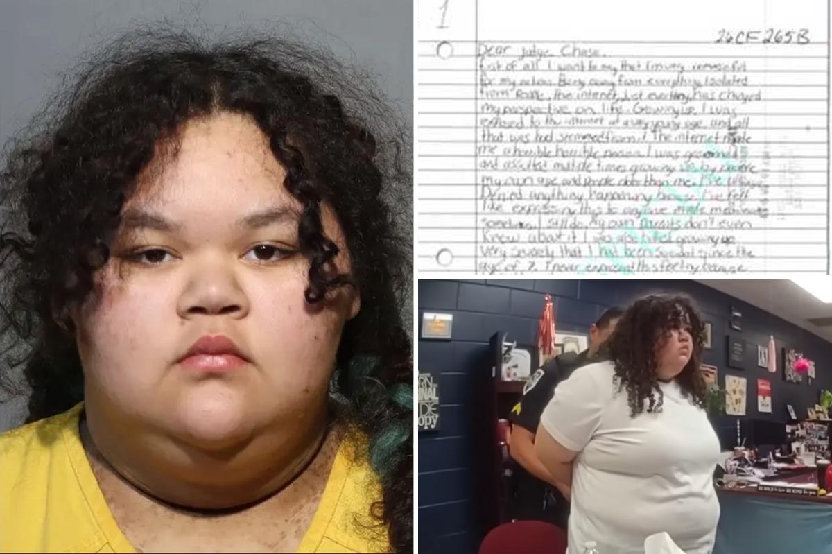 Girl, 15, charged with plot to kill classmate blames internet for making her a ‘horrible person’