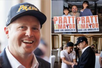 Spencer Pratt takes his fight for LA’s future straight to downtown