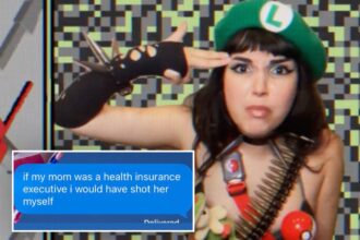 Deranged Luigi Mangione fangirl says she would kill her own pharmacist mom if she became a healthcare exec