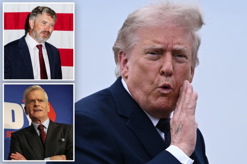 Trump trashes  ‘Dumocrats, RINOS and Fools’ who question his Iran plans in Memorial Day message