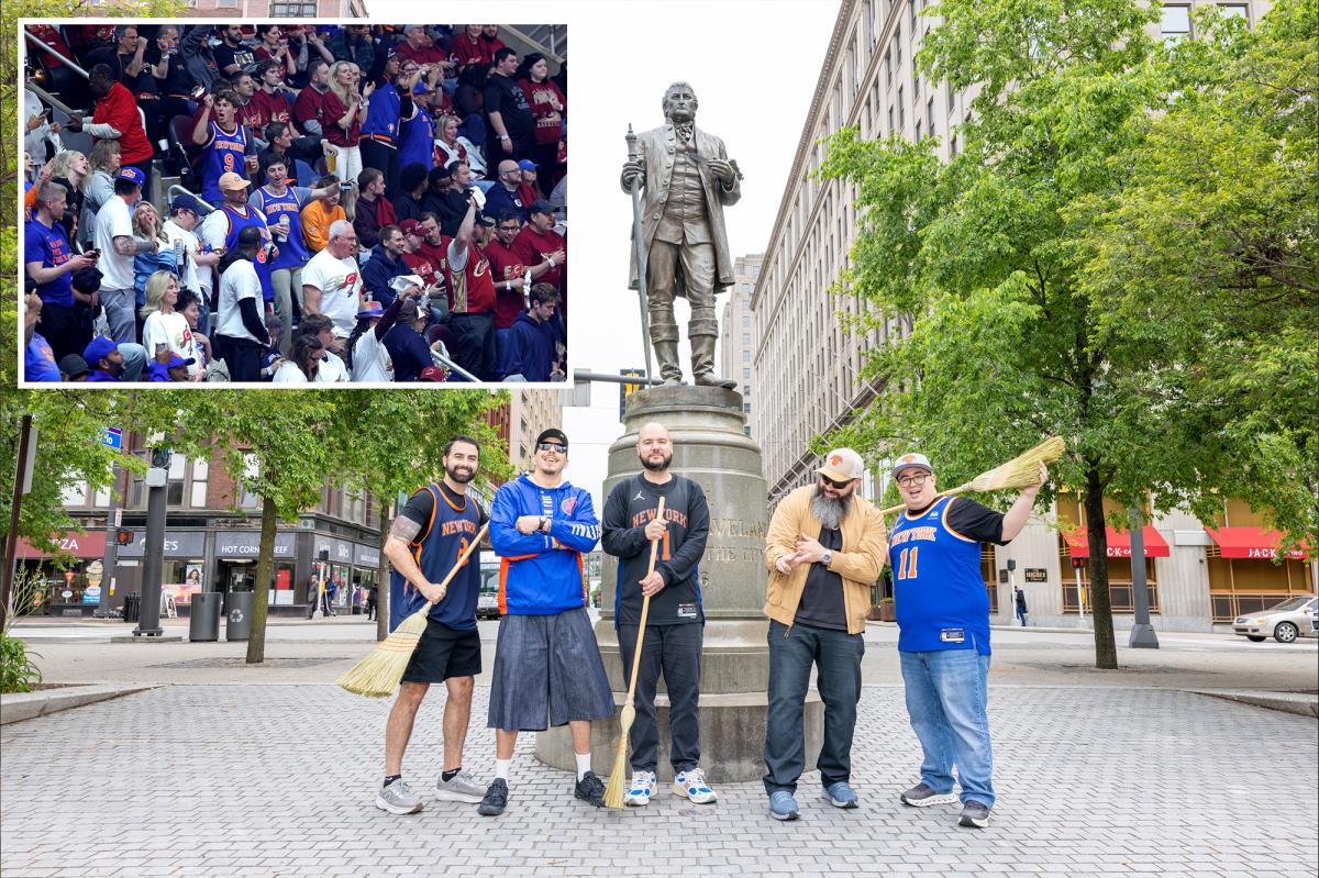 Bargain-hunting Knicks fans invade Cleveland on eve of Game 4 of NBA conference finals