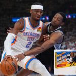 Shai Gilgeous-Alexander sends legal threat to company game mocking his constant flops