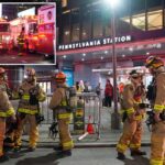 Amtrak train catches fire, 2 seriously injured as Penn Station service is disrupted