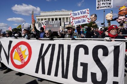 Democrats who rallied at ‘No Kings’ protests applaud King Charles in Congress