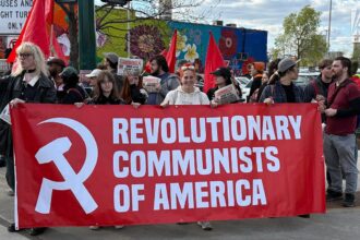 Communist and socialist groups call for ‘revolution’ and seizure of property at Minneapolis May Day rally