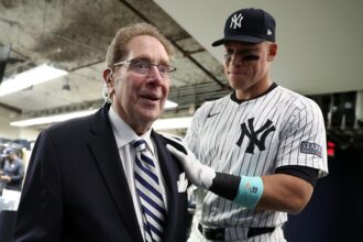 Aaron Judge wants John Sterling’s iconic victory call played after every Yankees home win