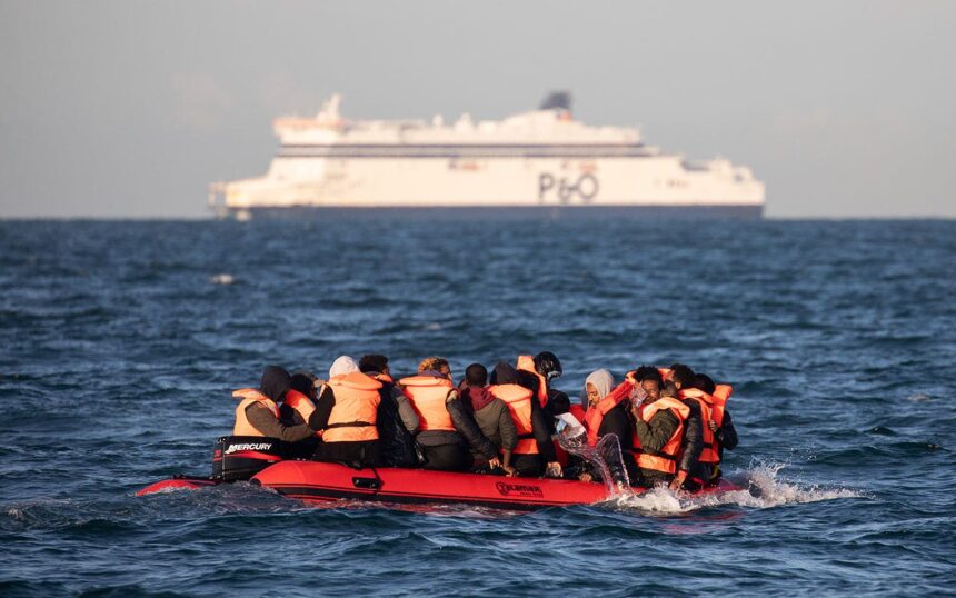 200,000 small boat arrivals loom amid UK raising threat level to ‘severe’ following recent terror attack