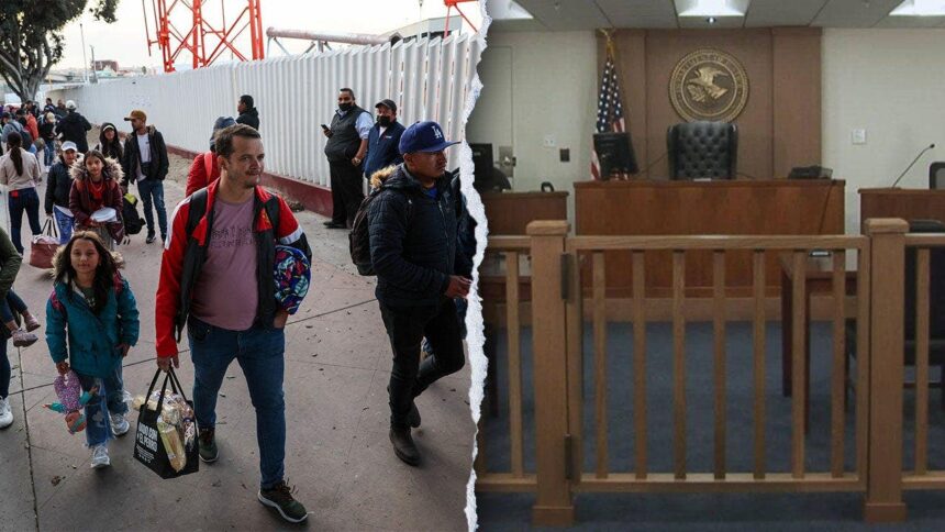California immigration judge sues DOJ, alleging she was fired for being a registered Democrat, a woman over 40