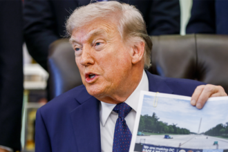 Trump takes motorcade into Reflecting Pool, blasts past ‘M disaster’ fix under Obama