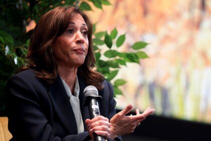 Harris accuses Trump allies of trying to ‘rig’ 2026 midterms after Virginia court tosses redistricting measure