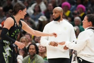 WNBA guard chips her tooth in painful scene while diving for loose ball