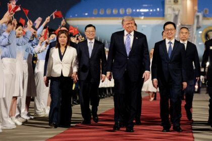 Trump gets red-carpet welcome in China, but past Beijing trip shows pageantry only goes so far