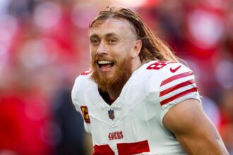 49ers star George Kittle talks about encountering a ‘half-dollar’ spider in the middle of the night