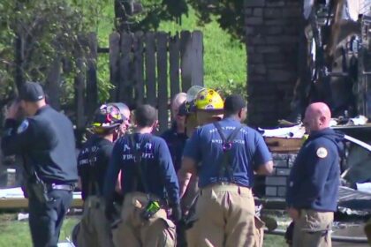 Small plane crashes into Ohio home killing 2 on board, igniting blaze in residential area