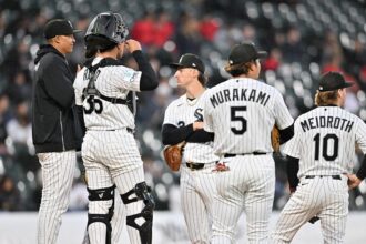 Baseball fan hospitalized after falling into visiting bullpen during White Sox-Royals game