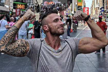 Pro wrestling star learns what ‘land of opportunity’ means in US as he details journey from Italy to America