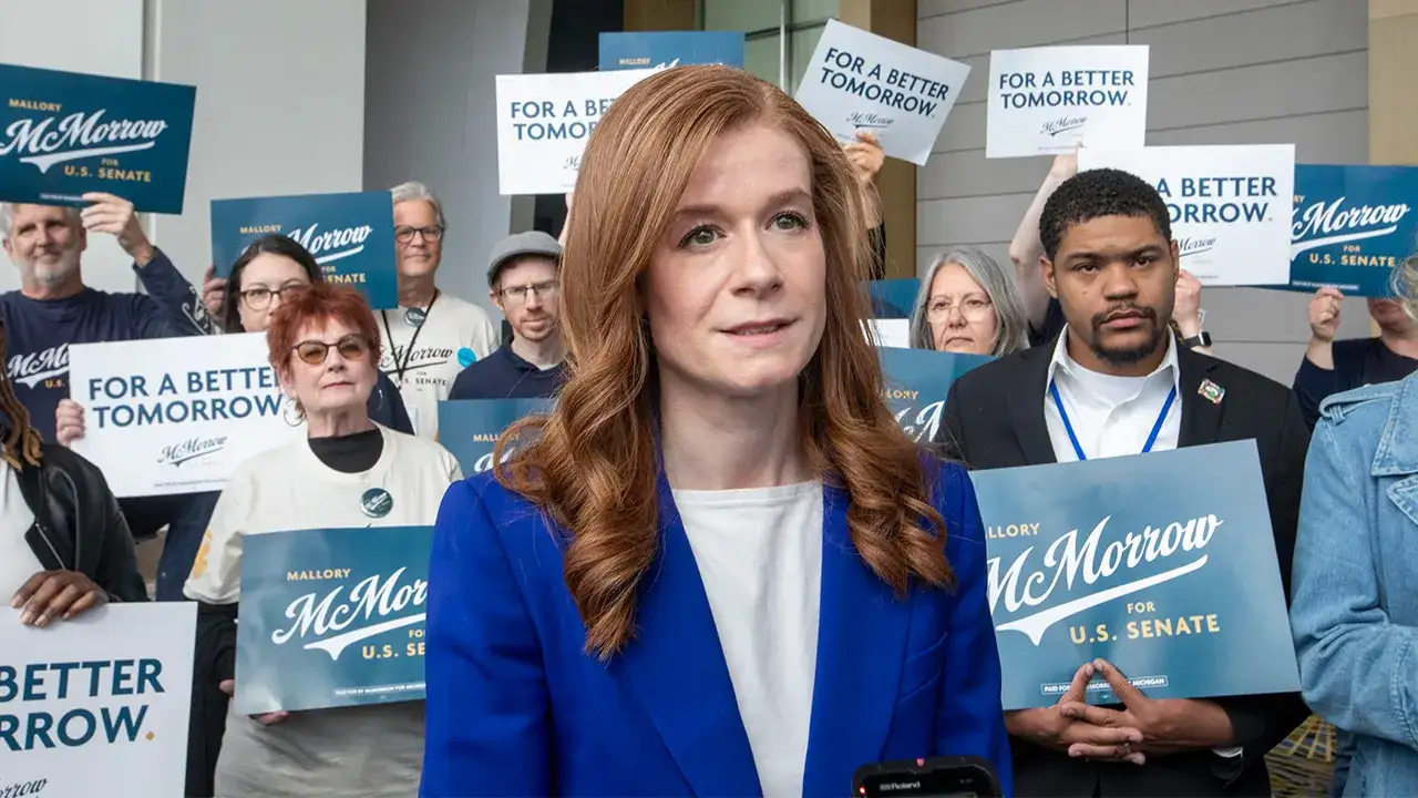 Michigan Senate hopeful courting progressives entertains Iron Dome for Palestinians