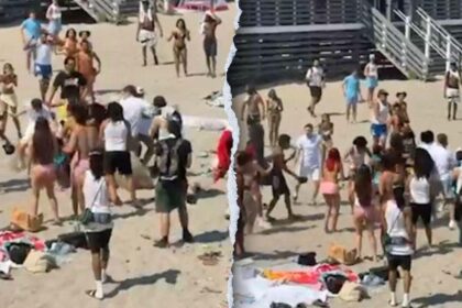Three stabbed at crowded Rhode Island beach as hundreds of teens pack area, police say