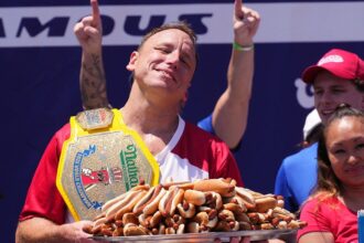 Joey Chestnut will defend Nathan’s Hot Dog Eating Contest title on July 4 while serving probation sentence