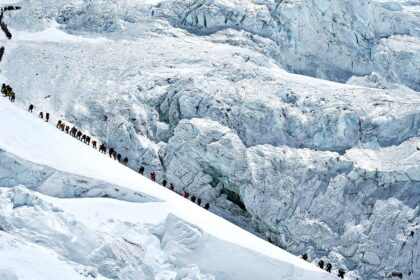 Record number of climbers summit Mount Everest from Nepali side despite overcrowding concerns