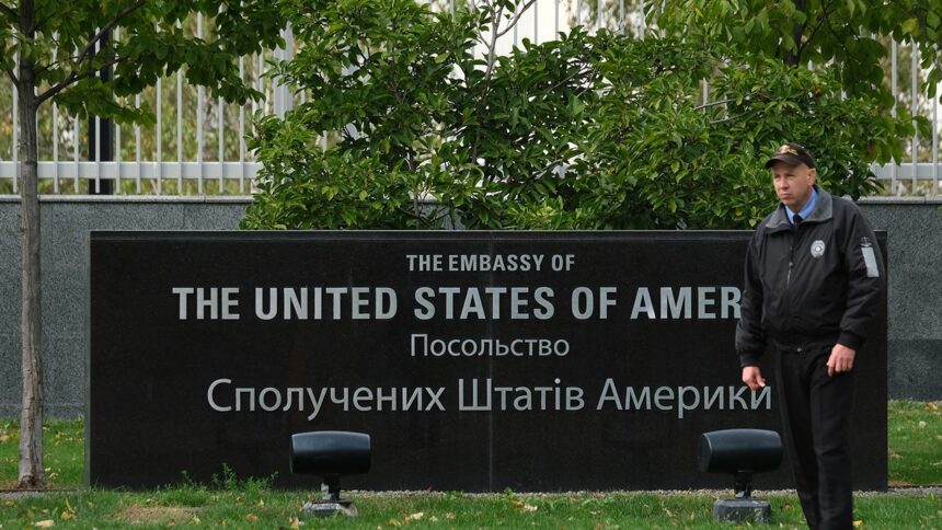 US embassy in Ukraine warns of ‘potentially significant air attack’ that could happen in next 24 hours