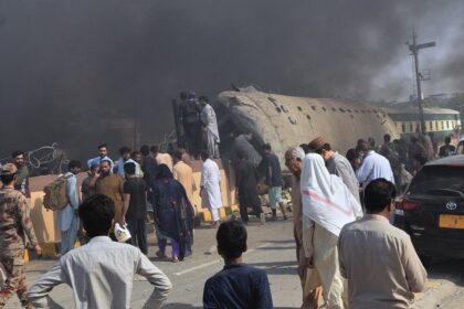 Deadly suicide blast rips through Pakistan train route, killing at least 23