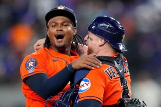 Astros’ Alimber Santa becomes first pitcher since 1900 to participate in a no-hitter during his MLB debut