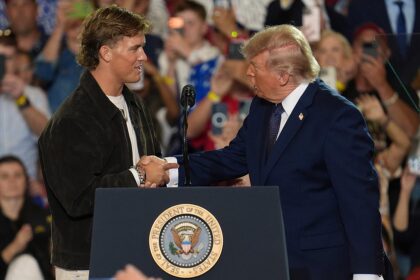 Trump backs Giants QB Jaxson Dart after rally appearance backlash, says ‘He’s also loved more’